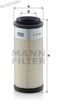 Изображение - Фильтр воздушный MANN-C 11 003