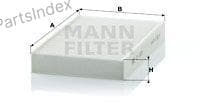 Изображение - Фильтр салонный MANN-CU 1629