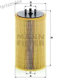 Изображение - Фильтр масляный MANN HU 13 125/3 X