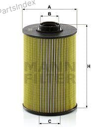 Изображение - Фильтр топливный MANN PU 10 005 X