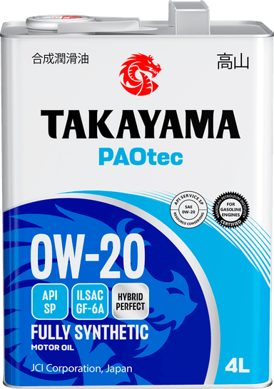 Изображение - TAKAYAMA PAOtec SAE 0W-20, ILSAC GF-6A, API SP