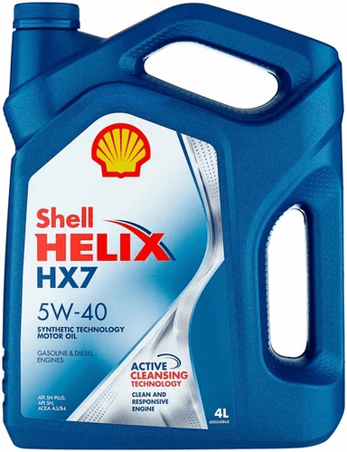 Изображение - Shell Helix HX7 5w40 (Plus Extra 5w40), 4л п/с