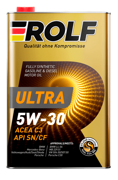 Изображение - ROLF Ultra SAE 5w-30,  ACEA C3, API SN/CF