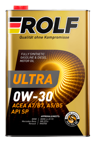 Изображение - ROLF Ultra SAE 0w-30, ACEA A7/B7, API SP