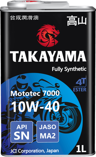 Изображение - TAKAYAMA Mototec 7000 4T SAE 10W-40 API SN JASO MA-2